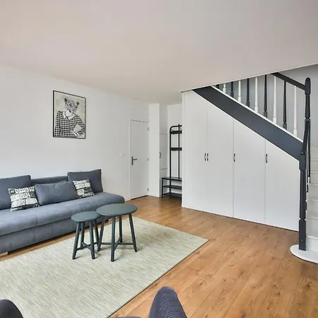 2.luxueux Duplex 6/8pers/full Equipped/république *